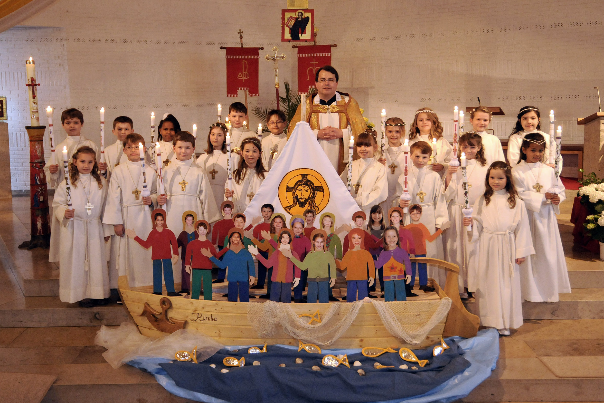 Kommunionkinder 2013 - Pfarrei St. Nikolaus Ammerthal